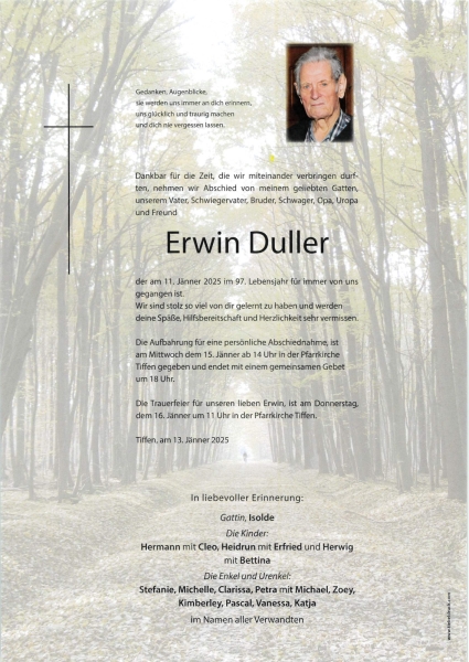 Parte Erwin Duller