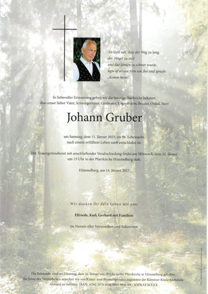 Parte Johann Gruber