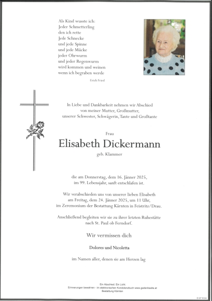 Parte Elisabeth Dickermann