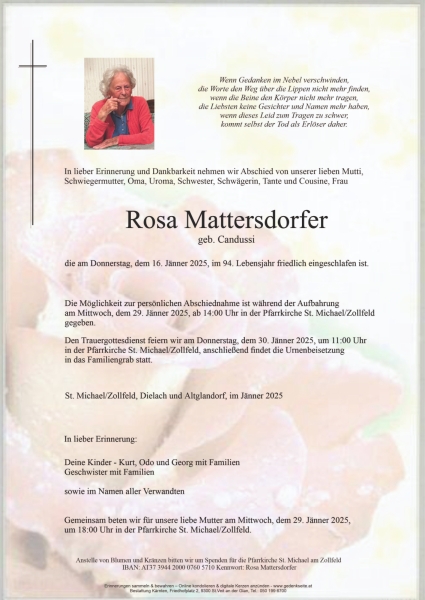 Parte Rosa Mattersdorfer