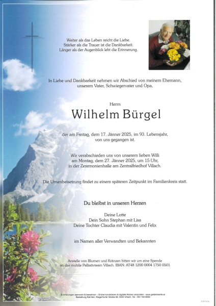 Parte Wilhelm  Bürgel