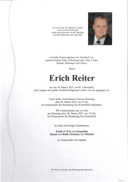 Parte Erich Reiter
