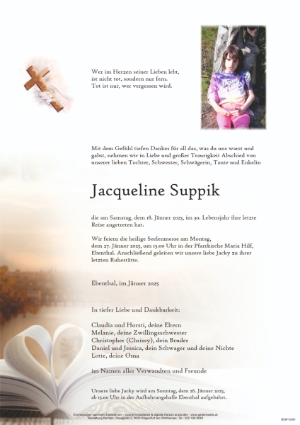 Parte Jacqueline Suppik