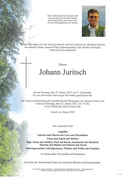 Parte Johann Juritsch