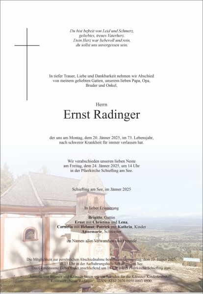 Parte Ernst Radinger