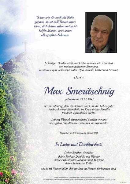 Parte Max  Smeritschnig