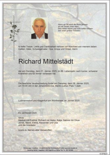 Parte Richard Mittelstädt