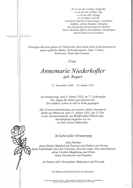Parte Annemarie Niederkofler