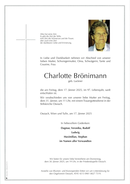 Parte Charlotte  Brönimann