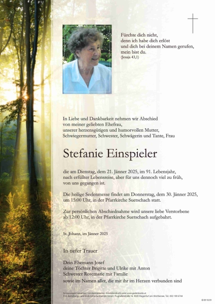 Parte Stefanie  Einspieler