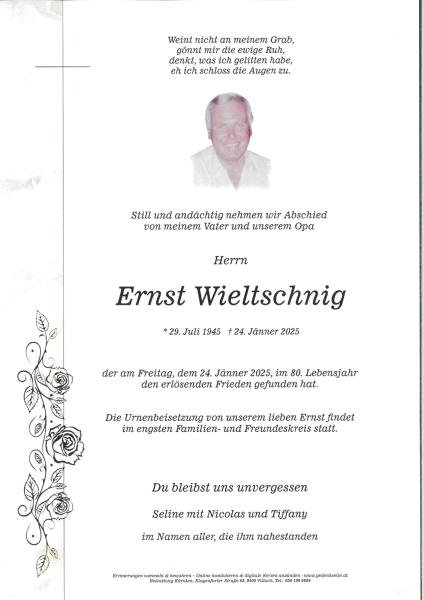 Parte Ernst Wieltschnig