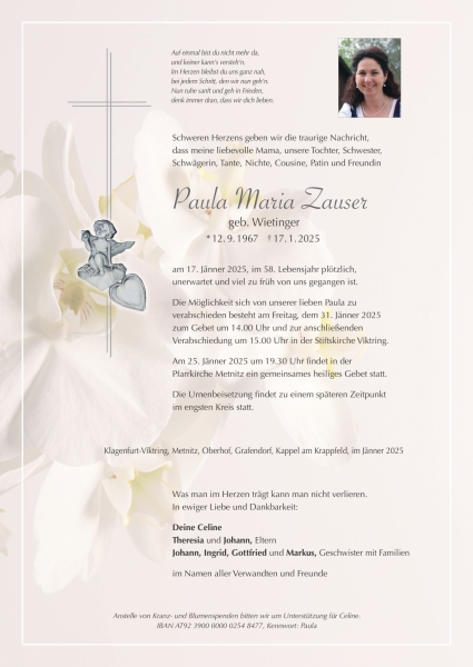 Parte Paula Maria  Zauser