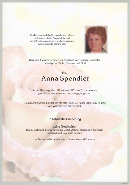 Parte Anna Spendier