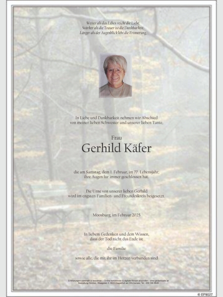 Parte Gerhild Käfer