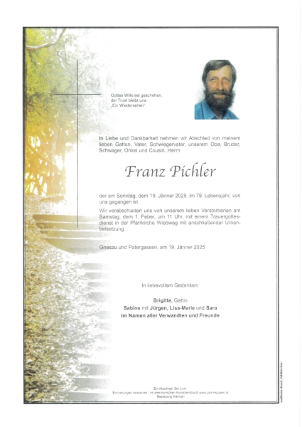 Parte Franz  Pichler