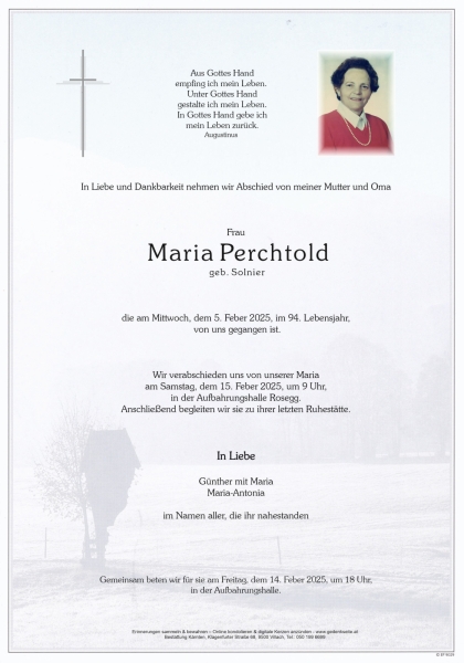 Parte Maria Perchtold