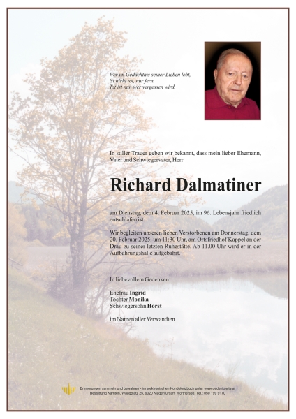 Parte Richard Dalmatiner