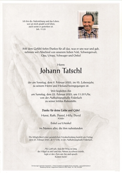 Parte Johann Tatschl