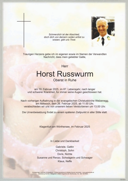 Parte Horst Russwurm