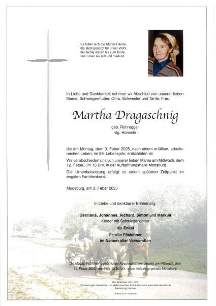 Parte Martha Dragaschnig