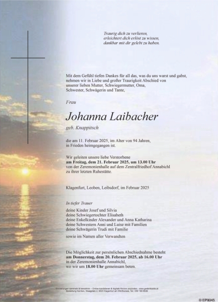 Parte Johanna Laibacher
