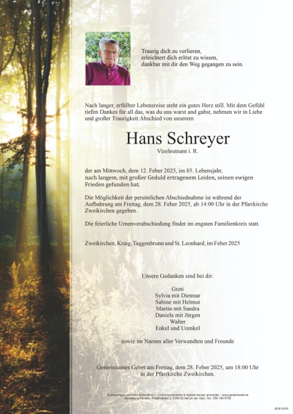 Parte Hans Schreyer