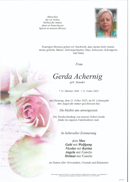 Parte Gerda Achernig