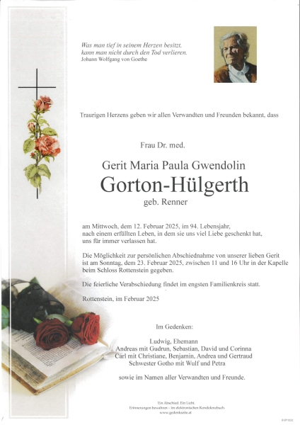 Parte Gerit Maria Paula Gwendolin Gorton-Hülgerth