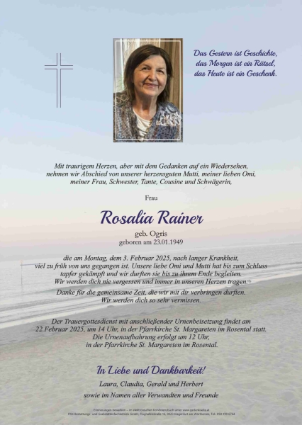 Parte Rosalia  Rainer
