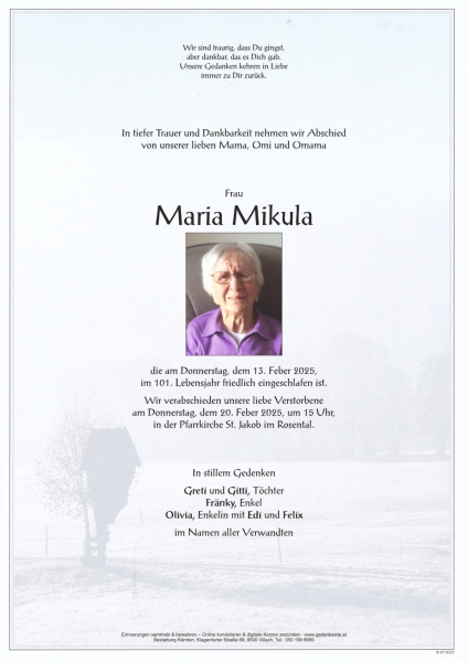 Parte Maria Mikula