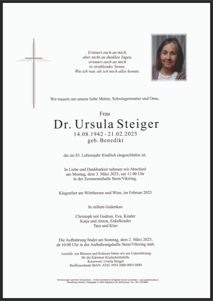 Parte Ursula Steiger