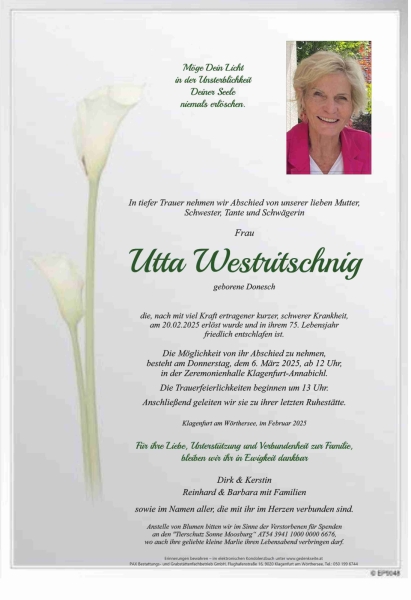 Parte Utta  Westritschnig