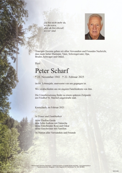 Parte Peter Scharf
