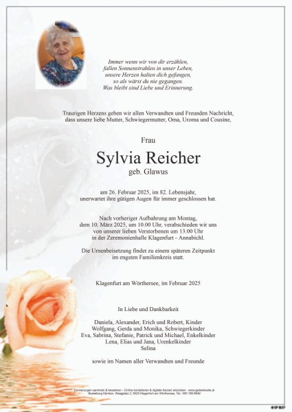 Parte Sylvia Reicher