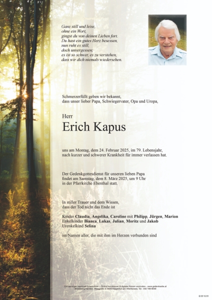 Parte Erich Kapus