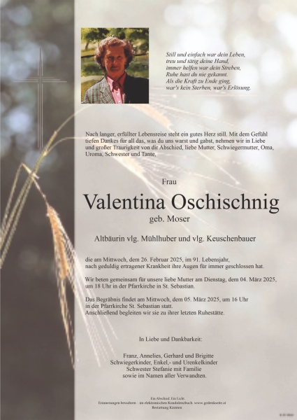 Parte Valentina Oschischnig