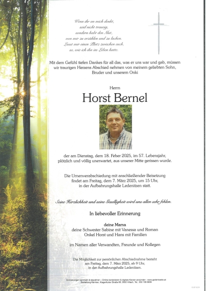 Parte Horst Bernel