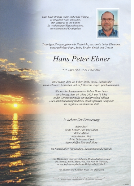 Parte Hans Peter Ebner