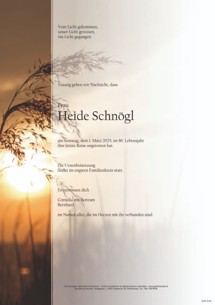 Parte Heide Schnögl