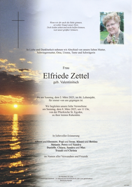 Parte Elfriede Zettel