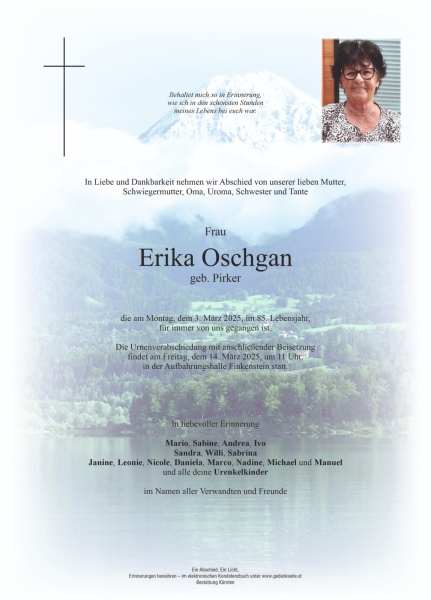 Parte Erika Oschgan