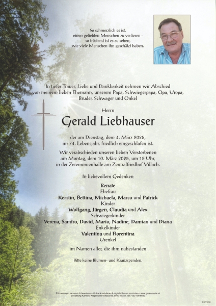 Parte Gerald Liebhauser