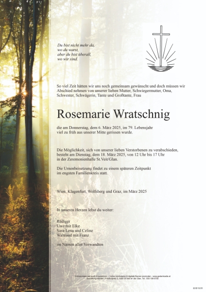 Parte Rosemarie Wratschnig