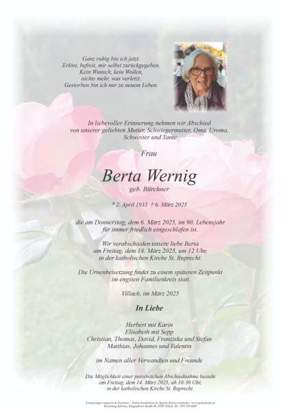 Parte Berta Wernig