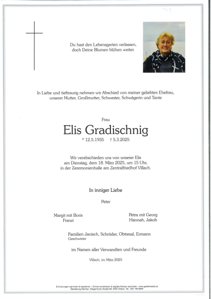 Parte Elis  Gradischnig