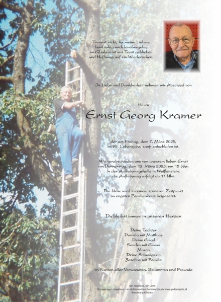 Parte Ernst Georg Kramer