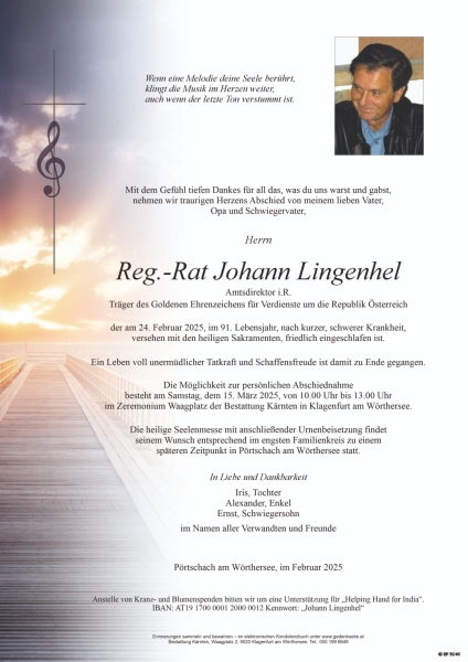 Parte Johann Lingenhel