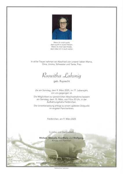 Parte Roswitha  Lahsnig