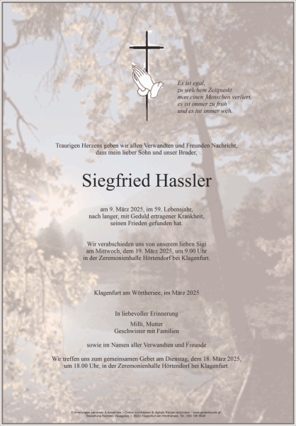 Parte Siegfried Hassler