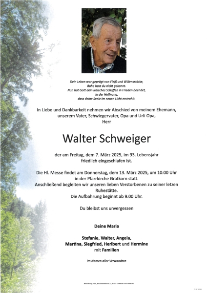 Parte Walter Schweiger